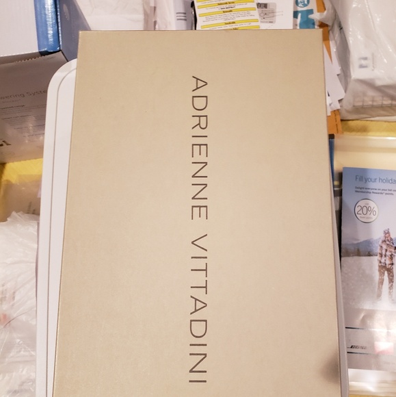 Adrienne Vittadini brown Suade heels - Picture 4 of 5